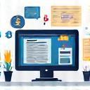 Graphic representing online workshops and learning